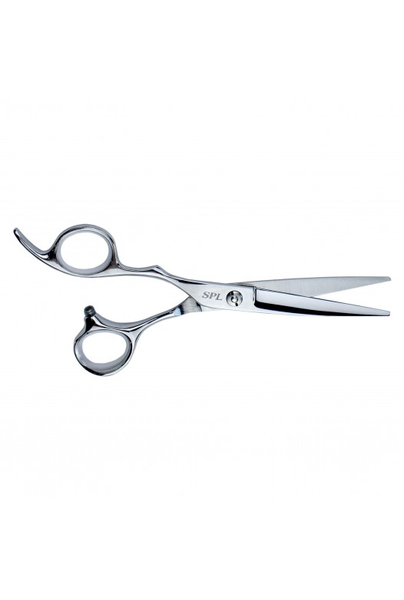 Набір ножиць для лівші для стрижки волосся прямі та філірувальні напівергономічні з медичної сталі SPL 6.0 розмір (90067-1) фото