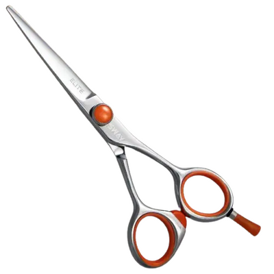 Прямі перукарські ножиці для стрижки волосся Sway Elite 5.5 розмір 110 20755 фото