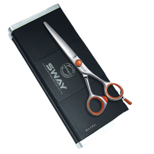 Прямі перукарські ножиці для стрижки волосся Sway Elite 6.0 розмір 110 20760 фото