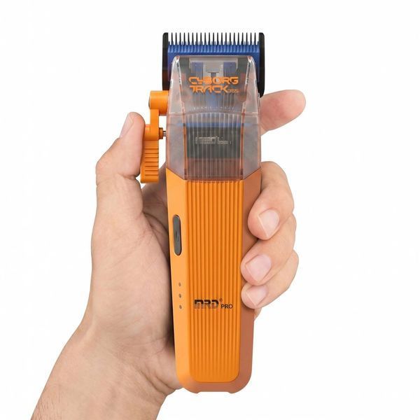 Профессиональная машинка для стрижки MRD PRO Cyborg Track GTR orange HC-666CT-HO фото