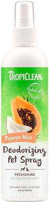 Спрей-парфюм Tropiclean Papaya Mist для увлажнения с антистатиком 236 мл фото