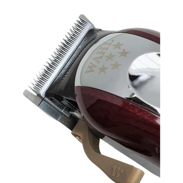 Машинка для стрижки волос аккумуляторная роторная Wahl Magic Clip Cordless 5v 5 star беспроводная 08148-2316 фото
