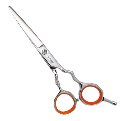 Прямі перукарські ножиці для стрижки волосся Sway Job 5.5 розмір 110 50455 фото