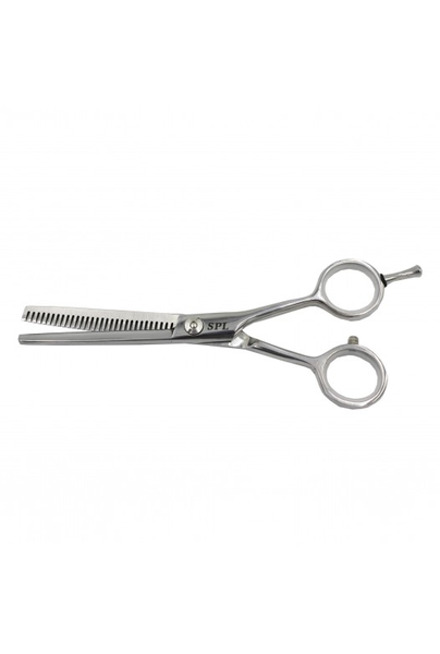 Набір ножиць для правші для стрижки волосся прямі та філірувальні класичні з медичної сталі SPL 5.5 розмір (90026-1) фото