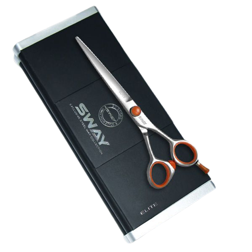 Прямі перукарські ножиці для стрижки волосся Sway Elite 6.5 розмір 110 20765 фото