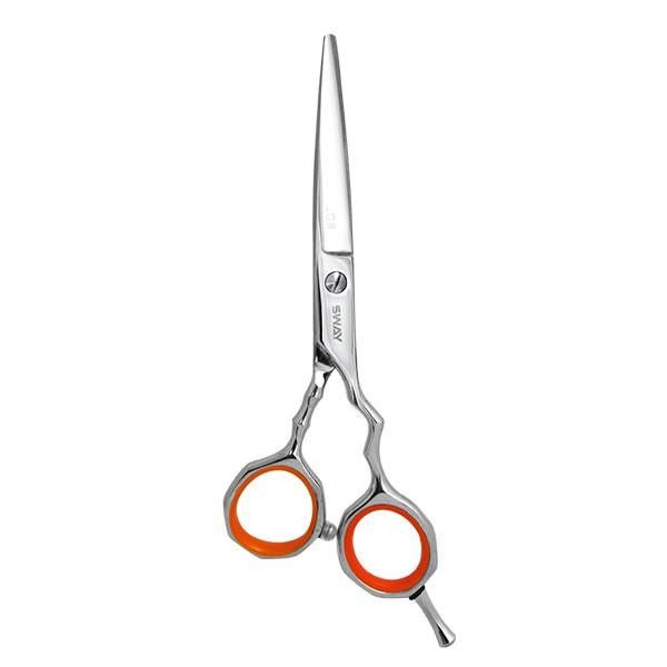 Прямі перукарські ножиці для стрижки волосся Sway Job 5.5 розмір 110 50455 фото