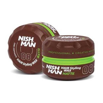 Віск Для Стилізації Волосся Nishman Hair Wax 08 Matte 150 мл фото