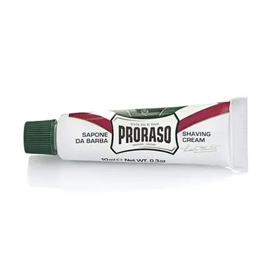 Крем для гоління Proraso Green Shaving cream евкаліпт і ментол 10 мл фото