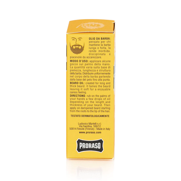 Масло для бороды Proraso Wood & Spice Beard Oil 30 мл фото