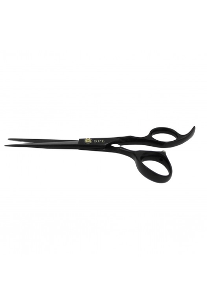 Набір ножиць для правші для стрижки волосся прямі та філірувальні напів-ергономічні з медичної сталі SPL 6.0 розмір ( 90031-1) фото