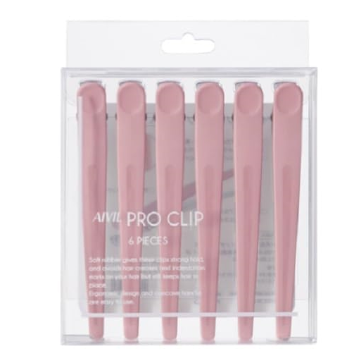 Зажим Aivil Pro Clip Dusty Pink для волос, 1 шт 4319 фото