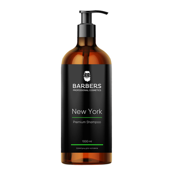 Шампунь для чоловіків тонізуючий Barbers New York 1000 мл фото