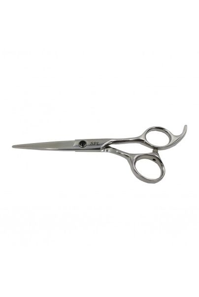 Ножиці прямі для стрижки волосся перукарські напівергономічні SPL 90012-55 фото