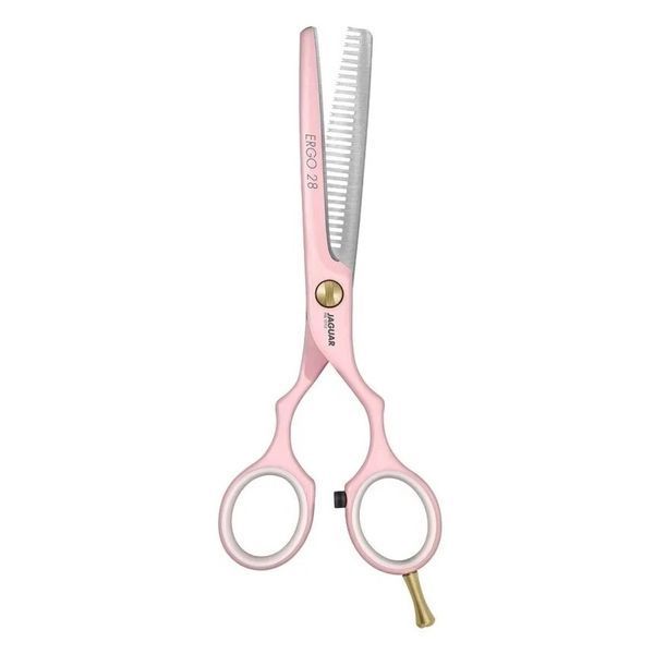 Ножницы парикмахерские Jaguar Pre Style Ergo 28 Pink (филировочные, 5.5) J-83855-1 фото