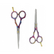 Набір ножиць для правші для стрижки волосся прямі та філірувальні класичні з медичної сталі SPL 5.5 розмір (90041-1) фото 1