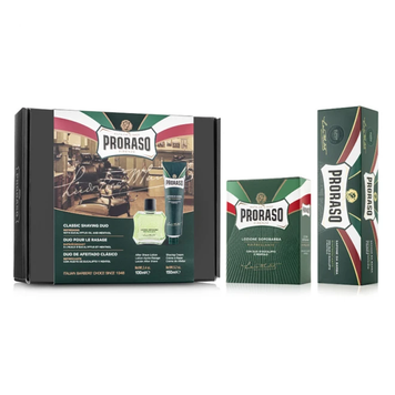 Набір для гоління Proraso Duo Pack Tube + Lotion Refreshing фото