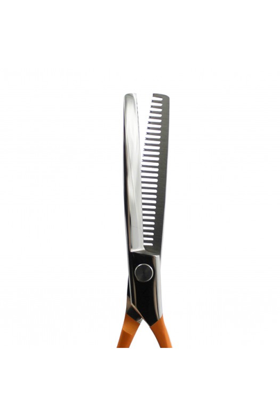 Набір ножиць для правші для стрижки волосся прямі та філірувальні класичні з медичної сталі SPL 5.5 розмір (90042-1) фото