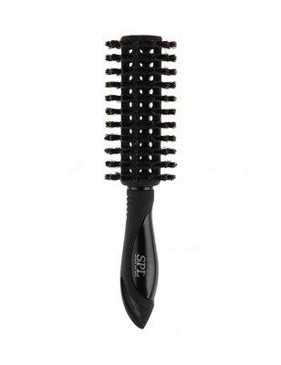 Масажна щітка для волосся перукарська з натуральною щетиною SPL 55063 фото