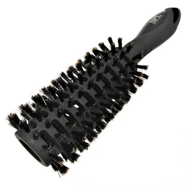 Масажна щітка для волосся перукарська з натуральною щетиною SPL 55063 фото