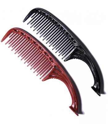 Гребінець Y. S. Park Professional 605 Self Standing Shampoo Combs, різні забарвлення фото