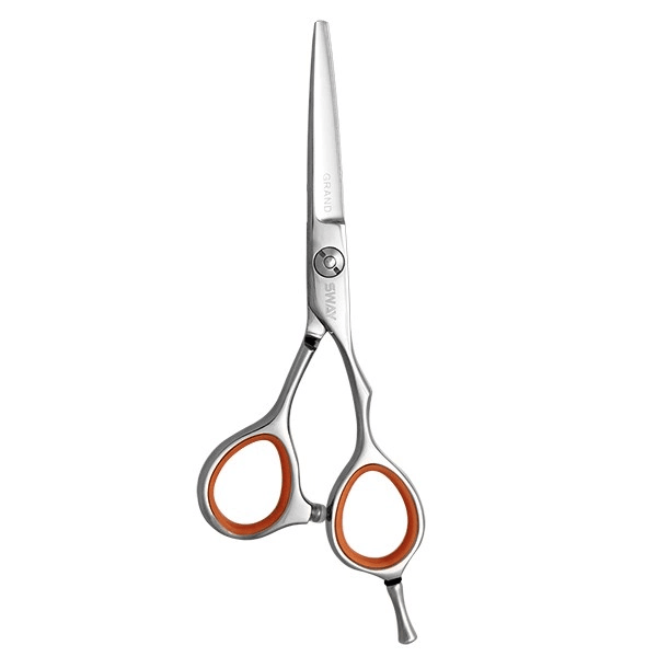 Перукарські прямі ножиці для стрижки волосся професійні Sway Grand 5.0 розмір 110 40150 фото