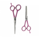 Набір ножиць для правші для стрижки волосся прямі та філірувальні класичні з медичної сталі SPL 5.5 розмір (90044-1) фото 1