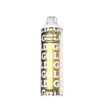 Камуфляж для волос жёлтый IMMORTAL INFUSE ONE DAY HAIR COLOR SPRAY GOLD NIGHT 200 мл INF-171 фото