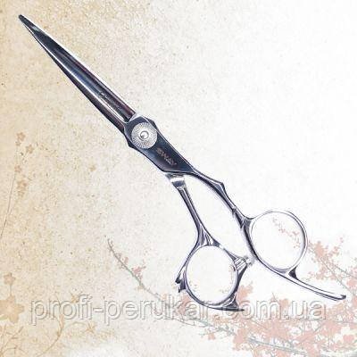 Перукарські ножиці професійні прямі для стрижки волосся 6 дюймів Sway Angel Japanese Line фото