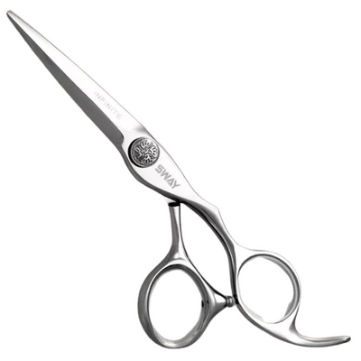 Парикмахерские прямые ножницы для стрижки волос профессиональные Sway Infinite 5.5 размер 110 10655 фото