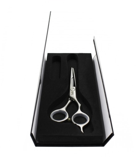 Ножиці для перукаря прямі професійні напівергономічні з висококласної сталі SPL 96815-55 довжина 5,5 фото