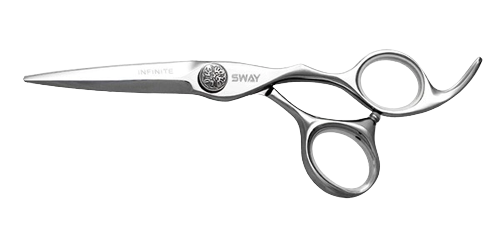 Перукарські прямі ножиці для стрижки волосся професійні Sway Infinite 5.5 розмір 110 10655 фото