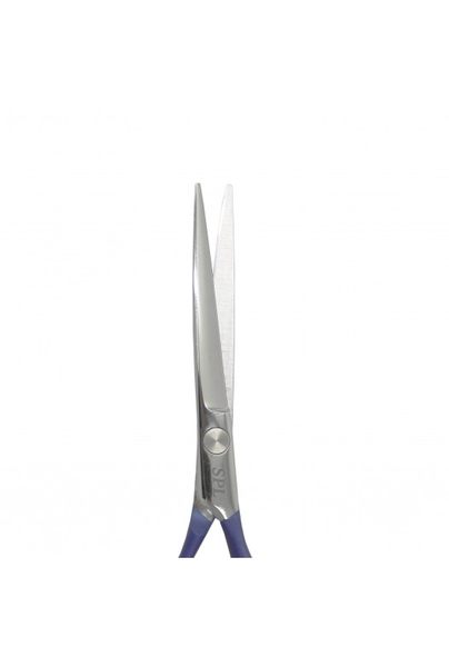 Набір ножиць для правші для стрижки волосся прямі та філірувальні напів-ергономічні з медичної сталі SPL 6.0 розмір (90045-1) фото
