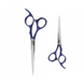 Набір ножиць для правші для стрижки волосся прямі та філірувальні напів-ергономічні з медичної сталі SPL 6.0 розмір (90045-1) фото 1