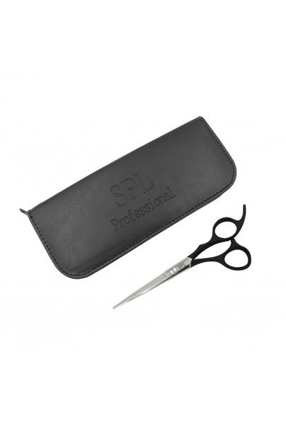 Набір ножиць для правші для стрижки волосся прямі та філірувальні напів-ергономічні з медичної сталі SPL 6.0 розмір (90046-1) фото