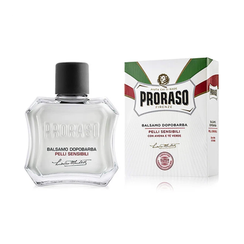 Бальзам Після Гоління Proraso White (New Version) After Shave Lotion Sensitive Skin Green Tea 100 мл фото