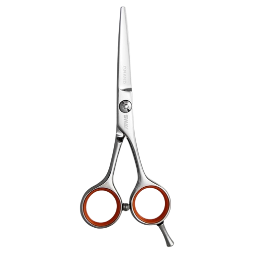Перукарські прямі ножиці для стрижки волосся професійні Sway Grand 5.0 розмір 110 40250 фото