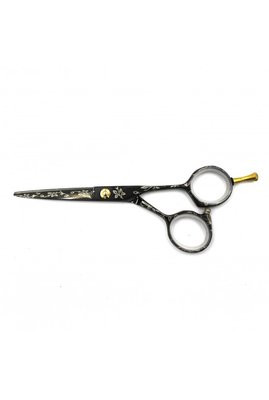 Прямые ножницы парикмахерские для стрижки волос из медицинской стали 5.0 размер SPL 95650-50 фото
