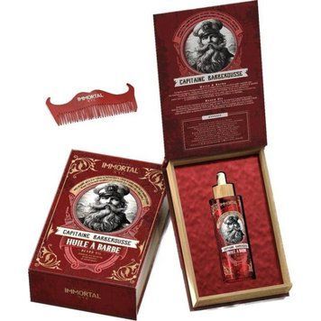Подарочный набор для ухода за бородой IMMORTAL CAPITANE BARBEROUSSE BEARD OIL IM-09 фото