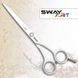 Перукарські прямі ножиці для стрижки волосся 5.5 розмір Sway Art 110 30855 фото 1
