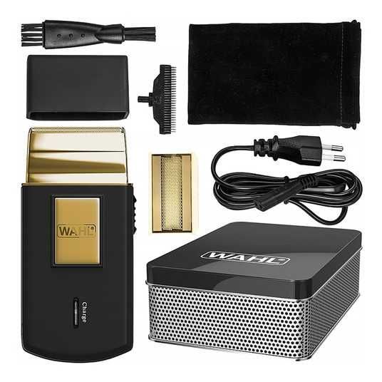 Аккумуляторная электробритва шейвер Wahl Mobile Shaver Gold 07057
