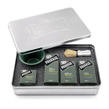 Набір для гоління Proraso Cypress & Vetyver Shaving Set Metal фото