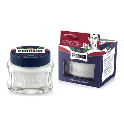 Крем до бриття Proraso Blue Pre-shaving cream Алоє і вітамін Е 100 мл фото