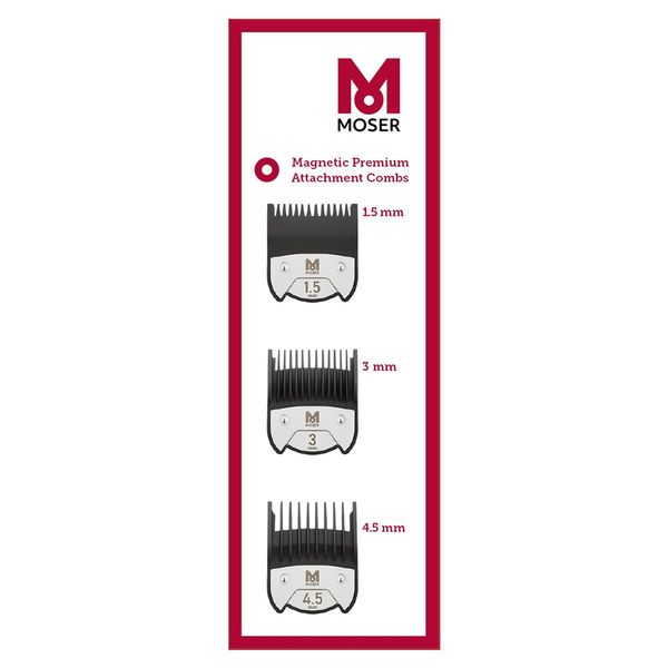 Набір магнітних насадок Moser Magnetic Premium (1801-7010) фото