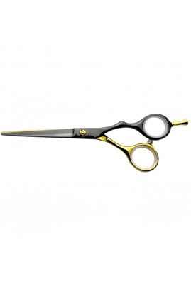 Професійні перукарські ножиці для правшів, золотисто-чорні 6.0 розмір SPL 96816-60 фото