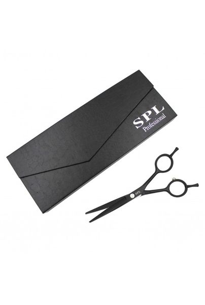 Прямые ножницы для стрижки волос из медицинской стали профессиональные 5.5 размер SPL 90030-55 фото