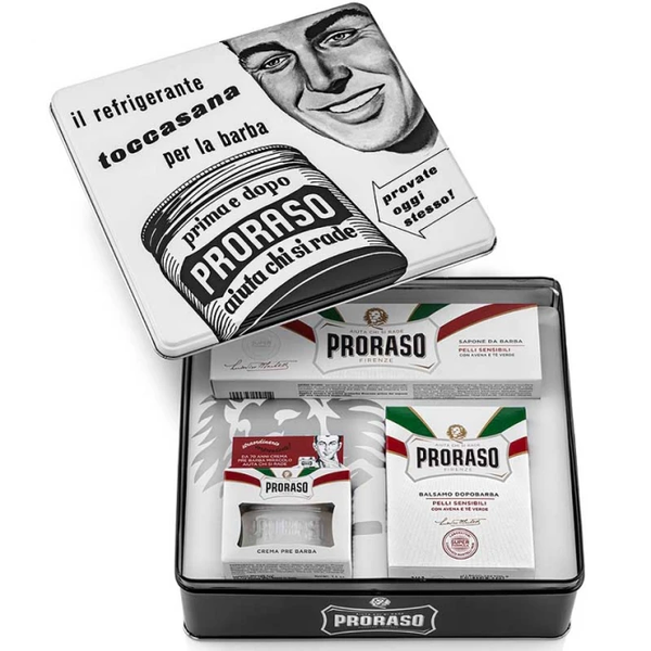 Набір Для Гоління Proraso Vintage White Selection Toccasana Gift Set фото