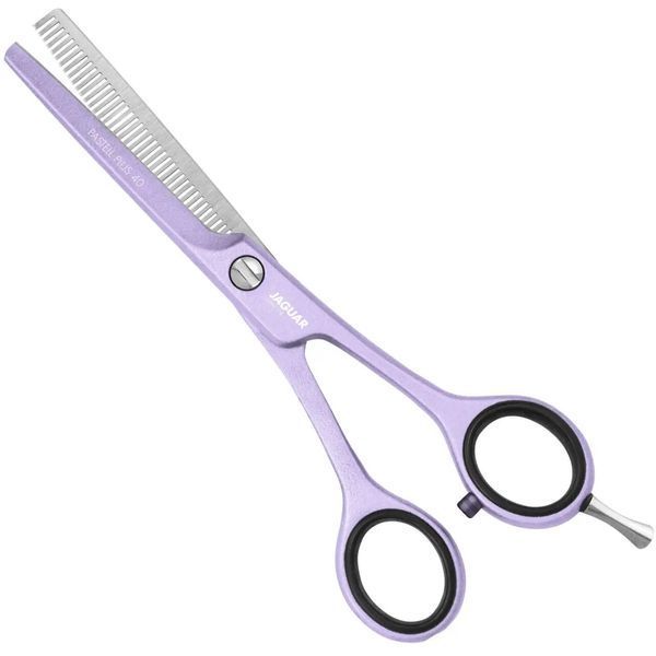 Парикмахерские ножницы Jaguar White Line Pastell Plus 40 Lavender (branch, 5.5) J-3054-12 фото