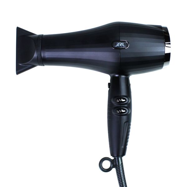 Преміум фен для волосся професійний JRL Forte Pro Black 2400W JRL-FP2020L фото