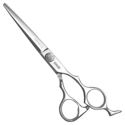 Перукарські прямі ножиці для стрижки волосся професійні Sway Infinite 6.0 розмір 110 10360 фото