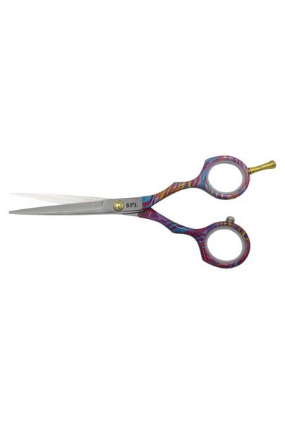 Ножницы для стрижки волос профессиональные прямые из медицинской стали 5.5 размер SPL 90041-55 фото